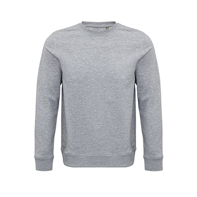 Sweat shirt gris chiné