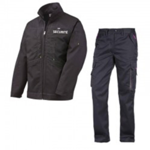 Blouson et pantalon-agent-de-sécurité